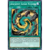 RA05-EN063 Ancient Gear Fusion Platinum Rare 1st Edition NM