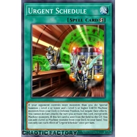 RA05-EN064 Urgent Schedule Ultra Rare 1st Edition NM