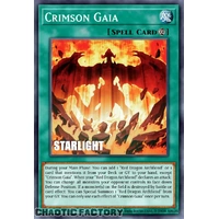 RA05-EN070 Crimson Gaia Starlight Rare 1st Edition NM