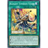 RA05-EN075 Radiant Typhoon Vision Starlight Rare 1st Edition NM
