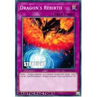 RA05-EN078 Dragon's Rebirth Starlight Rare 1st Edition NM