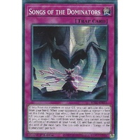 RA05-EN081 Songs of the Dominators Super Rare 1st Edition NM