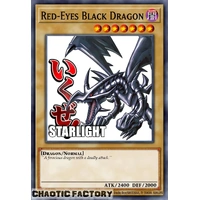 RA05-EN086 Red-Eyes Black Dragon Starlight rare 1st Edition NM