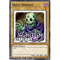RA05-EN087 Skull Servant Starlight rare 1st Edition NM