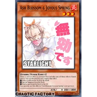 RA05-EN091 Ash Blossom & Joyous Spring Starlight rare 1st Edition NM