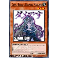 RA05-EN092 Ghost Belle & Haunted Mansion Starlight rare 1st Edition NM
