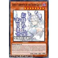 RA05-EN099 Lovely Labrynth of the Silver Castle Starlight rare 1st Edition NM