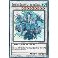 RA05-EN101 Trishula, Dragon of the Ice Barrier Ultra Rare 1st Edition NM