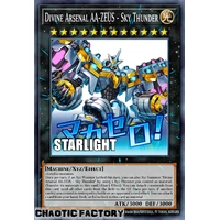 RA05-EN103 Divine Arsenal AA-ZEUS - Sky Thunder Starlight rare 1st Edition NM