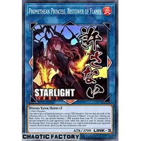 RA05-EN107 Promethean Princess, Bestower of Flames Starlight rare 1st Edition NM
