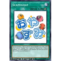 RA05-EN111 Scapegoat Ultra Rare 1st Edition NM