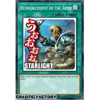 RA05-EN113 Reinforcement of the Army Starlight rare 1st Edition NM