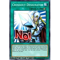 RA05-EN118 Crossout Designator Ultra Rare 1st Edition NM