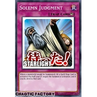 RA05-EN124 Solemn Judgment Starlight rare 1st Edition NM