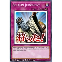 RA05-EN124 Solemn Judgment Ultra Rare 1st Edition NM