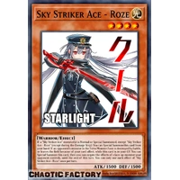 RA05-EN133 Sky Striker Ace - Roze Starlight rare 1st Edition NM