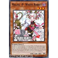 RA05-EN136 Maliss <P> White Rabbit Starlight rare 1st Edition NM