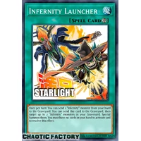 RA05-EN139 Infernity Launcher Starlight rare 1st Edition NM