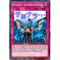 RA05-EN140 Infinite Impermanence Ultra Rare 1st Edition NM