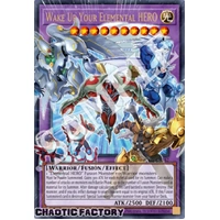 RA05-EN142 Wake Up Your Elemental HERO (extended art) Ultra Rare 1st Edition NM