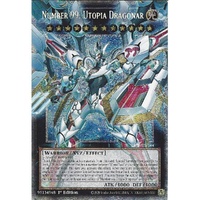RA05-EN144 Number 99: Utopia Dragonar OVERFRAME  Starlight rare 1st Edition NM