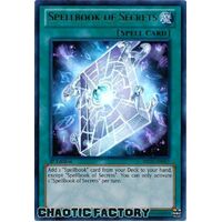 US PRINT Spellbook of Secrets - REDU-EN057 - Ultra Rare 1st Edition NM