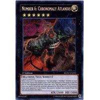 Number 6: Chronomaly Atlandis - REDU-EN092 - Secret Rare 1st Edition NM