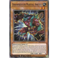 Yugioh RIRA-EN006 Dinowrestler Martial Ankylo Common 1st Edition NM
