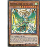 Yugioh RIRA-EN021 Simorgh, Lord of the Storm Super Rare 1st Edition NM