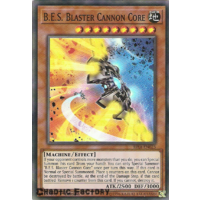 Yugioh RIRA-EN023 B.E.S. Blaster Cannon Core Super Rare 1st Edition NM