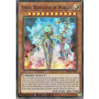 Yugioh RIRA-EN027 Avida, Rebuilder of Worlds Super Rare 1st Edition NM