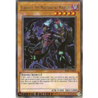 Yugioh RIRA-EN032 Tlakalel, His Malevolent Majesty Rare 1st Edition NM