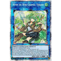 Yugioh RIRA-EN046 Wynn the Wind Charmer, Verdant Prismatic Secret Rare 1st Edition NM