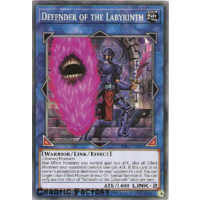 Yugioh RIRA-EN049 Defender of the Labyrinth Common 1st Edition NM