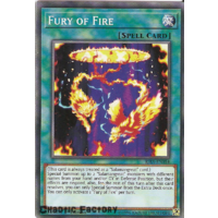 Yugioh RIRA-EN054 Fury of Fire Common 1st Edition NM