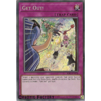 RIRA-EN076 Get Out! Secret Rare 1st Edition NM