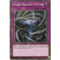 Yugioh RIRA-EN077 Storm Dragon's Return Prismatic Secret Rare 1st Edition NM