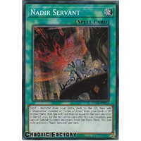 ROTD-EN052 Nadir Servant Secret Rare 1st Edition NM