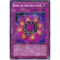RP02-EN066 Ring of Destruction Secret Rare LP