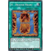H - Heated Heart - RYMP-EN023 - Secret Rare 1st Edition NM