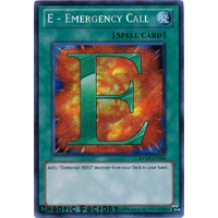 E - Emergency Call - RYMP-EN024 - Secret Rare 1st Edition NM