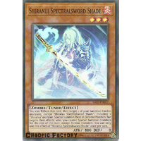 Yuigoh SAST-EN017 Shiranui Spectralsword Shade Super Rare 1st Edition NM