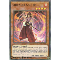 Yuigoh SAST-EN019 Shiranui Squire Super Rare 1st Edition NM