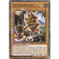 Yuigoh SAST-EN031 Extraceratops Common 1st Edition NM
