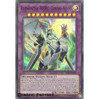 Yuigoh SAST-EN036 Elemental HERO Cosmo Neos Super Rare 1st Edition NM