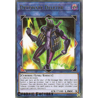 Yuigoh SAST-EN046 Detonate Deleter Rare 1st Edition NM