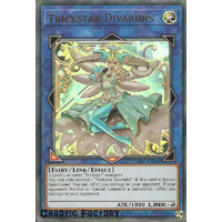 Yuigoh SAST-EN049 Trickstar Divaridis Ultra Rare 1st Edition NM