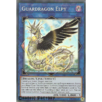 Yuigoh SAST-EN051 Guardragon Elpy Super Rare 1st Edition NM