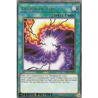 Yuigoh SAST-EN057 Fusion of Fire Rare Unlimited Edition NM