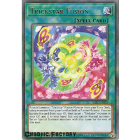 Yuigoh SAST-EN059 Trickstar Fusion Rare 1st Edition NM